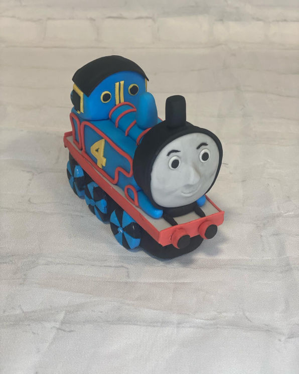 Thomas train cake topper