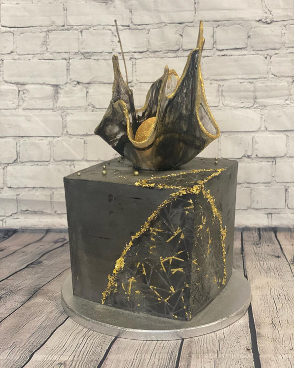 square birthday cake